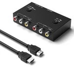 Ruipuo 2 Port Av To Hdmi Converter Dual Rcato Adapter Composite. Fixed Price $34.99.