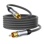 Vanaux 26ft Subwoofer Digital Coaxial Rca Cable Mono 20awg Oxygen-free Copper. Fixed Price $41.98.