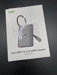 Acer Usb C To Dual Hdmi Adapter 4k60hz 4in1 Splitter For Monitors With. Fixed Price $12.75.