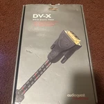 Audioquest Dv-x 1m (3.3 Ft) Dvi-d Digital Video Cable Silver Plated Conductors. Fixed Price $14.99.