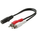 3.5mm Female To Two Rca Stereo Male Adapter Cable-avu. Fixed Price $12.96.