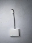 Apple Lightning Digital Av Adapter Genuine A1438 Hdmi Audio Video Charging. Fixed Price $12.49.