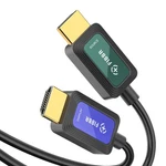 Fiber Optic Hdmi 2.1 Cable 50 Ft, 8k 60hz 4k 120hz, 48gbps High Speed, Ps5/xbox. Fixed Price $76.22.