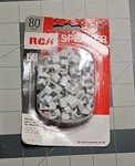 Rca Ah12r Speaker Wire Clips With Nails 80 Count (white) New. Fixed Price $3.99.