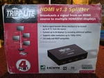 Tripp Lite Hdmi V1.3 Splitter 4 Port B118-304-r. Fixed Price $40.00.