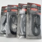 Shielded Audio Cables Lot Of 4 Radioshack 1/8"mono Male To Stripped End 6-ft.. Fixed Price $19.99.