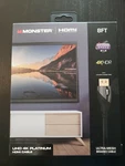 Monster Hdmi 4k Mhv1-1003-us 8ft Duraflex Jacket In-wall Rated Brand New Oem. Fixed Price $30.00.