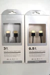Monoprice 4k Ultra Slim High Speed Hdmi Cable 3ft & .5ft - 18gbps Black. Fixed Price $9.99.