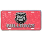 Hangtime Georgia Bulldog Mosaic License Plate. Fixed Price $10.95.