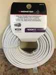 Monster 140041-00 Rg6 Outdoor Weatherproof Cable/satellite Tv Cable 100 Ft.. Fixed Price $29.59.