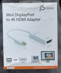J5create Mini Displayport To 4k Hdmi Adapter Converter Model Jda159 New. Fixed Price $10.00.
