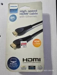 Philips 6' Feet High Speed Hdmi Cable With Ethernet - 4k + Fhd Black. Fixed Price $6.39.