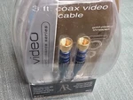Acoustic Research Ar 3 Feet F Coax Video Cable Satellite A/v Cd Dvd 24k. Fixed Price $9.99.