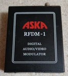 Aska Rfdm-1 - Digital Audio/video Av Modulator (no Power Cord). Fixed Price $5.49.