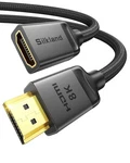 Silkland 8k Hdmi Extension Cable 3.3ft/1m Extender 2.1, 60hz 4k 120hz Hd. Fixed Price $20.98.