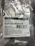 (lot Of 10) Legrand - Vs 0.5ft Black Snagless C6 Cm Patch Cable 576-135-6in. Fixed Price $24.00.