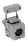 Leviton 40734-svg Quickport 110-type To Female S-video, Grey. Fixed Price $9.95.
