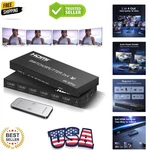 4k 60hz Hdmi Switch Splitter 2 In 4 Out With Remote Only Mirror Screens , 2x4.... Fixed Price $76.79.