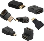 Aontoky Hdmi Adapters Kit (7 Adapters) Mini To Micro Male Female. Fixed Price $14.98.