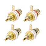 Uxcell Rca Female Panel Mount Chassis Socket Jack 29 X 23 15mm, Black. Fixed Price $10.69.