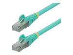Startech Nlaq15fcat6apatch 15ft Cat6a Ethernet Cable Aqua 10gbe Poe. Fixed Price $27.50.