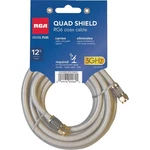 Dh12qce Rca 12 Ft. Gray Quad Rg6 Coaxial Cable. Fixed Price $38.28.