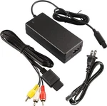 Audio Video Av Rca+ac Cable Power Supply Adapter Cord For Nintendo Gamecube Ngc. Fixed Price $9.95.