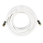 Commercial Electric 50 Ft 18-gauge Rg-6 Coaxial Cable, White *distressed Pkg. Fixed Price $13.99.