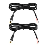 Gintooyun 2 Pack Dc7909 Power Pigtails Cable, 12v Dc 8mm Male Plug To Black. Fixed Price $14.05.