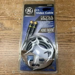 Ge Ultra Prograde Video Cable 6ft. Av92669 Double Shielded - Tv Vcr Satellite. Fixed Price $9.99.