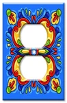 Art Plates - Decorative Light Switch Plate Cover 1 Gang Outlet. Fixed Price $25.99.