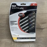 Rca Digital Plus Component Video & Stereo Audio Cable 9 Ft (dh9cvsa) New. Fixed Price $12.79.