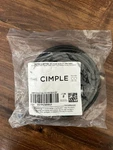 The Cimple Co Coaxial Cable, 25 Ft, Weatherproof Rubber Boot, Indoor/outdoor. Fixed Price $8.00.