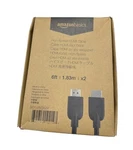 Amazon Basics B014i8sx4y High Speed Hdmi Cable 6ft (lot Of 2) Fast Shipping. Fixed Price $11.99.
