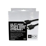Wbox Technologies 0e-hdmi25 25ft High Speed Hdmi Triple Shield Cable W/ethernet. Fixed Price $33.96.