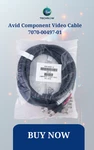Avid Component Video Cable 7070-00497-01. Fixed Price $31.00.