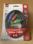 Ge Component Video Cable 6 Ft. Fixed Price $6.50.