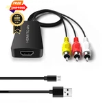 Dingsun Hdmi To Rca Converter Adapter Older Tv For Black. Fixed Price $26.98.