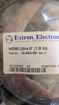 Extron 26-663-06 Ultra/6 Flexible Hdmi Cable 6ft (1.8m). Fixed Price $60.00.