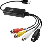 Xmsjsiy Rca Av To Usb C Converter- 1 Channel Ntsc Pal Video S Video/composite. Fixed Price $23.10.