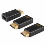 Dp To Hdmi Adapter 3-pack , Cablecreation 1080p Gold Plated Displayport H. Fixed Price $13.99.