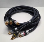 Monster Cable Interlink 400 Mkii 2m / 6.6' Rca Audio - 3 Cables. Fixed Price $34.97.