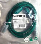 Lot 10 New Premium Monoprice 3953 4k 60hz, Hdr, 18gbps, 6ft Hdmi Cables, Green. Fixed Price $54.99.