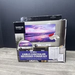 Sanus - In-wall Cable Concealer Recessed Power Kit For Mounted Tvs White. Fixed Price $19.99.