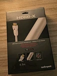 New Audioquest Hdmi - X Cable 1.25 % Silver Conductor 4.5 Meters.. Fixed Price $32.00.