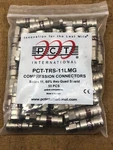 Pct International Pct-trs-11lmg Rg 11 Coaxial Cable Compression Connectors. Fixed Price $133.00.