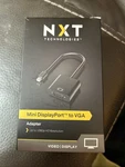 Nxt Technologies Mini Displayport To Vga Adapter Black. Fixed Price $8.00.