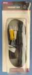 Monster Rca Video & Stereo Audio Cable 6 Foot Long #140060-00 New. Fixed Price $10.99.