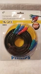 Philips 6ft Component Cable Video Transfer Tv, Dvd, Vcr, & Satellite New. Fixed Price $6.95.