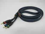 Standard Rgb Component Video Transfer Connector Cable Rca X3 Length 5.5 Ft. Fixed Price $15.15.